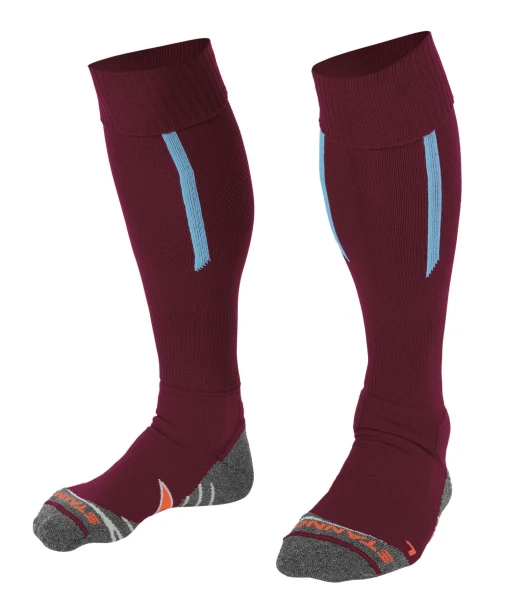 Stanno Forza II Socks - Maroon / Sky Blue