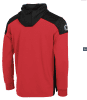 Stanno Pride Full Zip Hooded Top - Red / Black