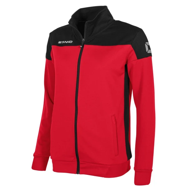 Stanno Pride Ladies Full Zip Training Top - Red / Black