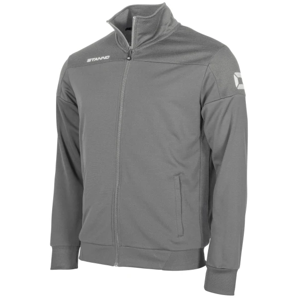 Stanno Pride Full Zip Top - Anthracite / White