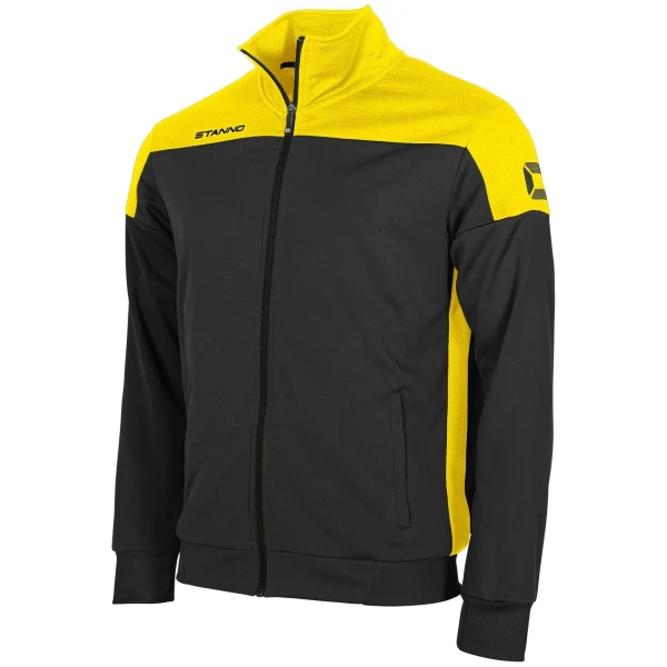 Stanno Pride Full Zip Top - Black / Yellow