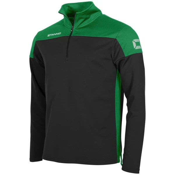 Stanno Pride 1/4 Zip Top - Black / Green