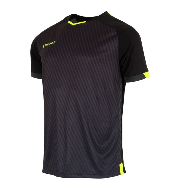 Stanno Volt Shirt - Anthracite / Neon Yellow