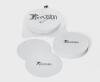 Precision Large Round Rubber Marker Discs - White (Set of 20)