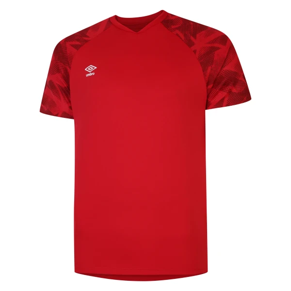 Umbro Atlas Jersey SS - Vermillion / Jester Red