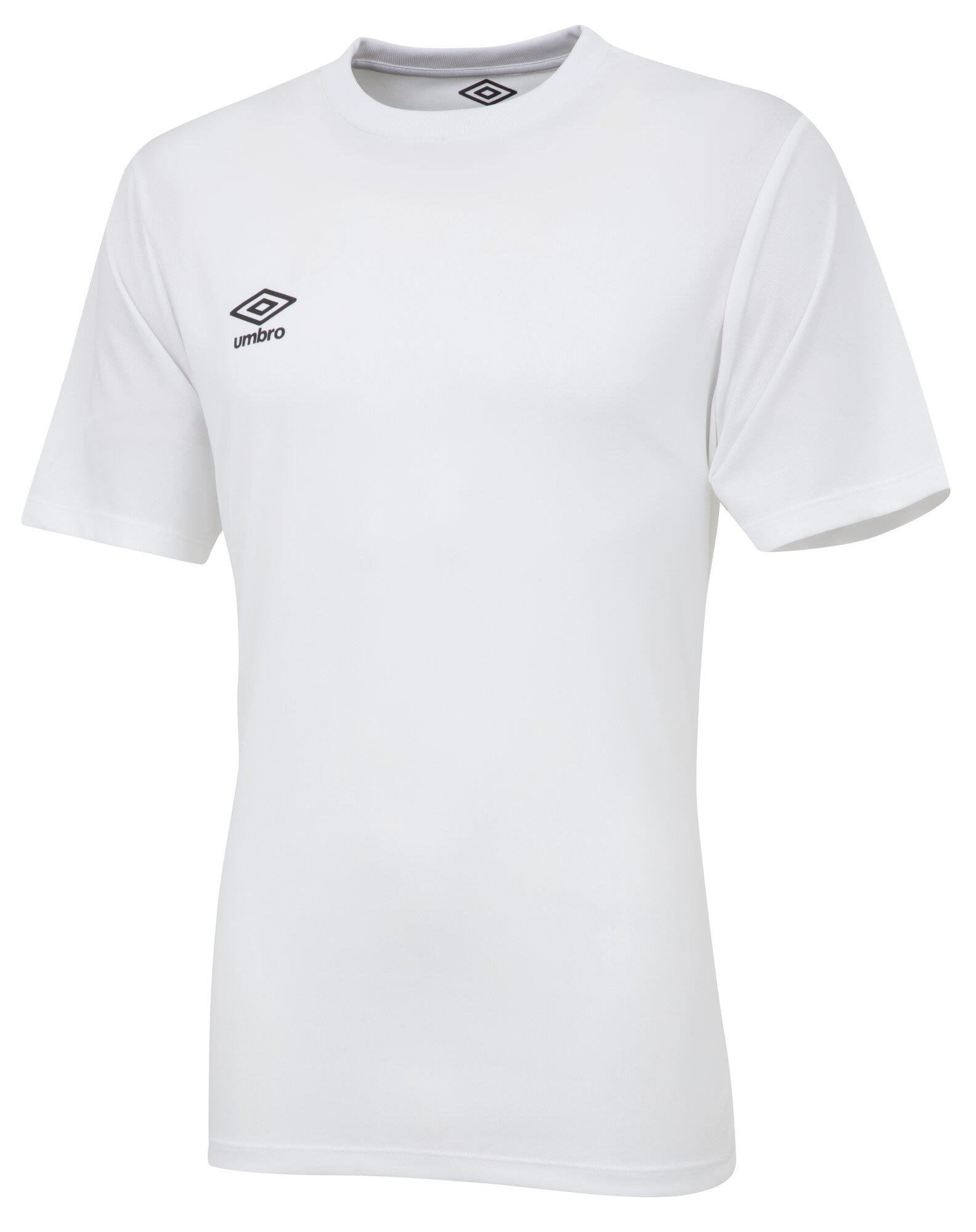 Umbro Club Jersey SS - White - Total Football Direct