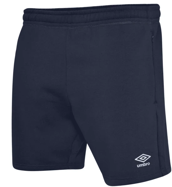 Umbro Club Leisure Jog Short - Black / White