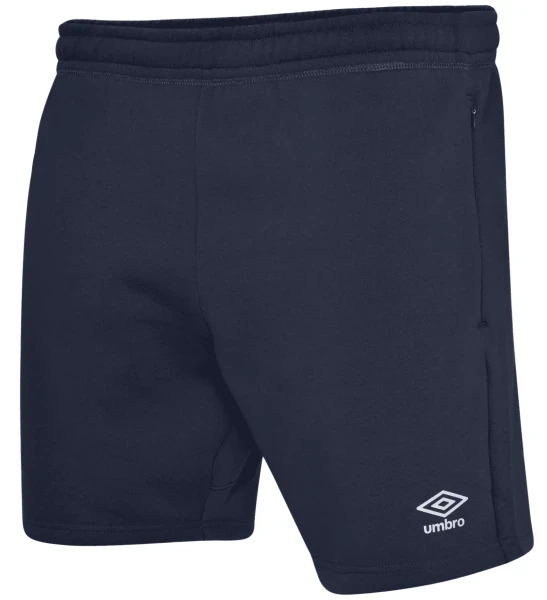 Umbro Club Leisure Jog Short - Navy / White