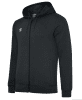 Umbro Club Leisure Zipped Hoody - Black / White