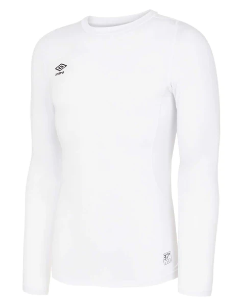 Umbro Core LS Crew Baselayer - White