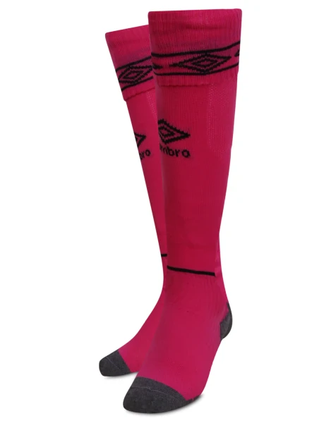 Umbro Diamond Top Football Socks - Beetroot Purple / Black