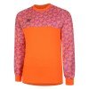 Umbro Flux Goalkeeper Jersey LS - Shocking Orange / Purple Cactus