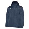 Umbro Hooded Shower Jacket Junior - TW Navy / Peacoat / Brilliant White