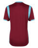 Umbro Spartan Jersey SS - New Claret / Sky Blue