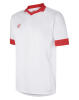 Umbro Tempest Jersey SS - White / Vermillion