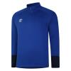 Umbro Total Training 1/4 Zip Jacket - TW Royal / Dk Navy / White