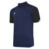 Umbro Total Training Polo Shirt- TW Navy / Dark Navy / White