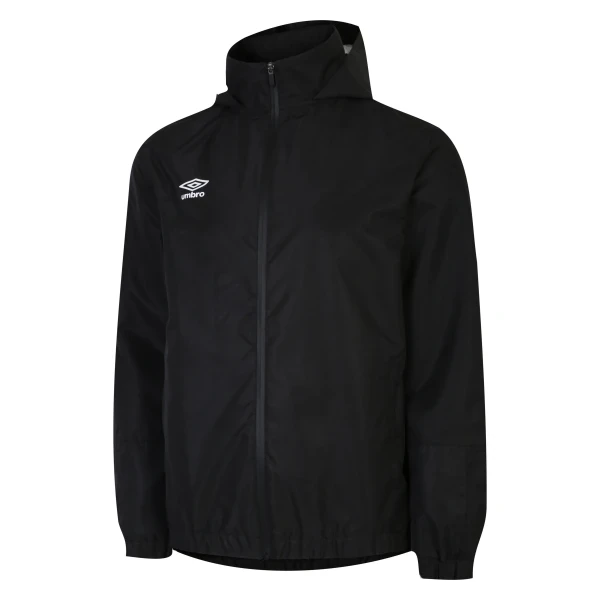 Umbro Total Training Waterproof Jacket - Black / White