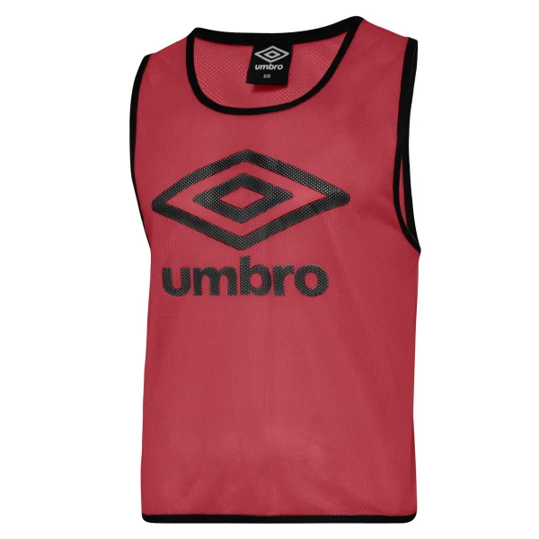 Umbro Training Bib - Vermillion / Black