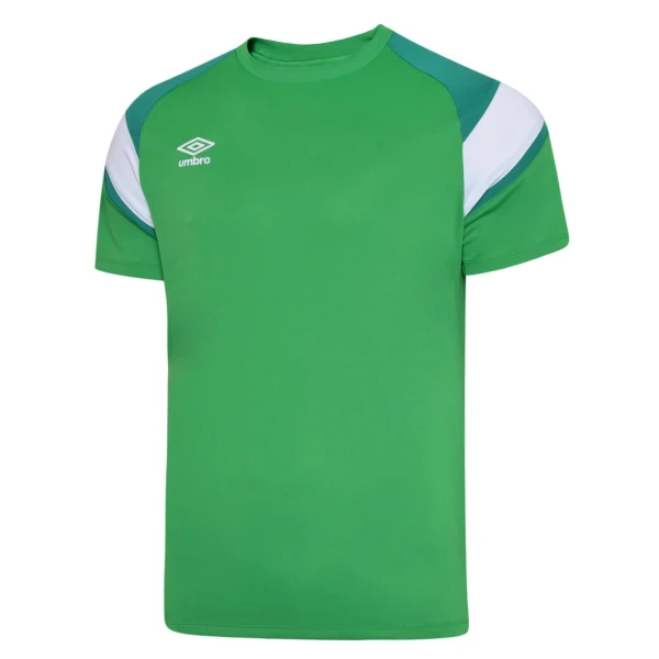 Umbro Training Jersey Junior - TW Emerald / Lush Meadows / Brilliant White