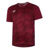 Umbro Triassic Jersey SS - Claret / New Port