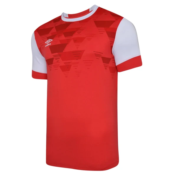 Umbro Vier Jersey - Vermillion / White