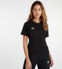 Umbro Women's Club Leisure Crew T-Shirt - Black / White