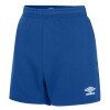 Umbro Womens Club Leisure Jog Short - TW Royal / White