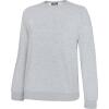 Umbro Club Leisure Women's Sweatshirt - Grey Marl / White