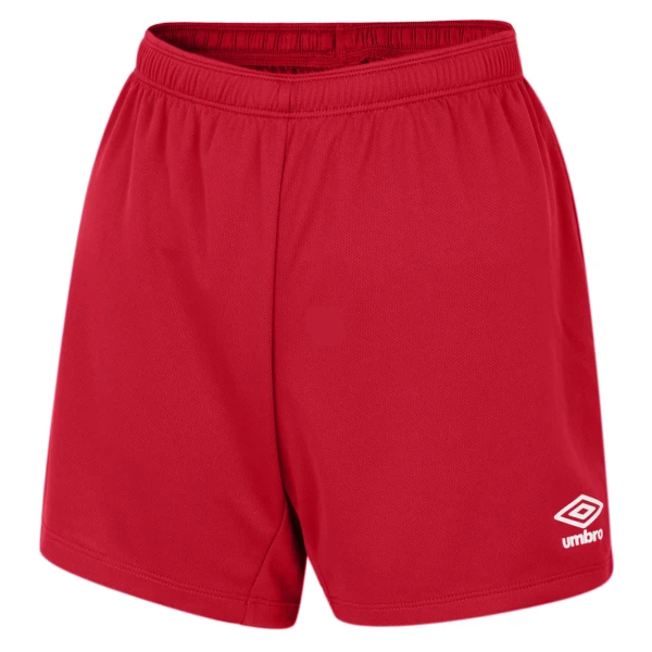 Umbro Club Women's Shorts - Vermillion