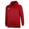 Umbro Zipped Hoody Junior - Chili Pepper / Vermillion