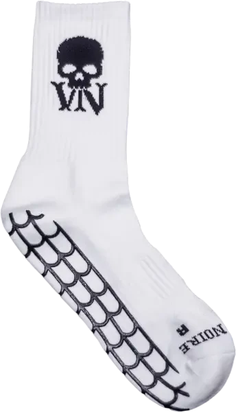 Veuve Noire Grip Socks - Black