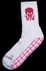 Veuve Noire Grip Socks - Pink