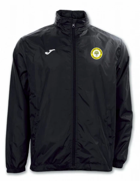 Walsham Le Willows FC Youth Rain Jacket - Black