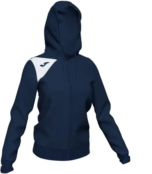 Joma Hooded Jacket Woman Spike II - Navy / Blue / White - Large (end of line)