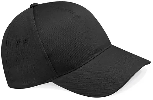 Beechfield 5 Panel Cap- Black