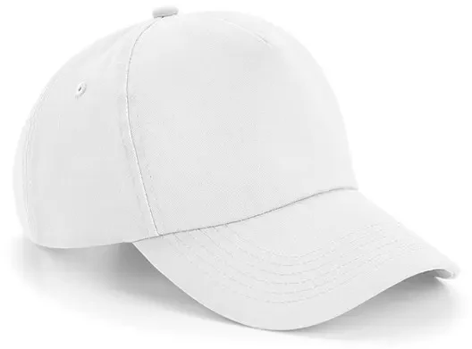 Beechfield Authentic 5 Panel Cap - White