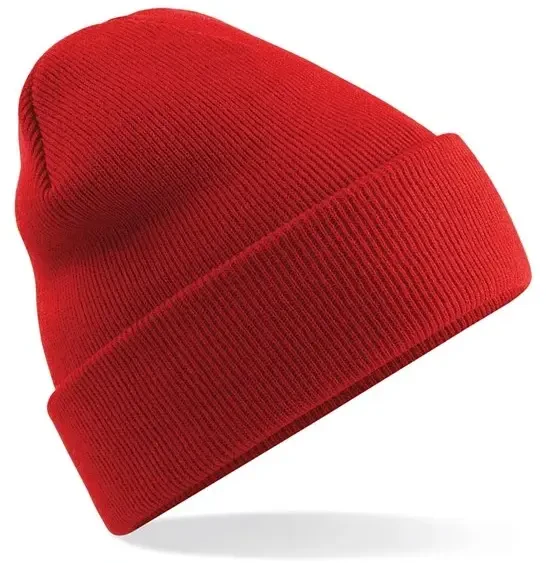 Beechfield Original Cuffed Beanie - Red