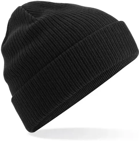 Beechfield Organic Cotton Beanie - Black