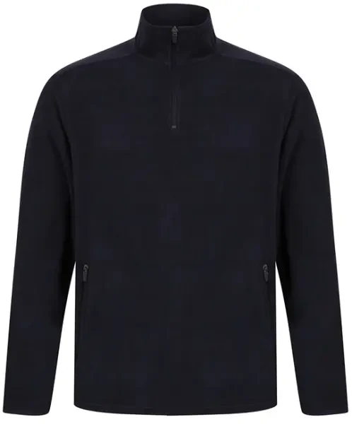 Henbury 1/4 Zip Microfleece - Navy