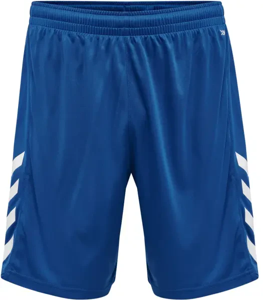 Hummel Core XK Poly Shorts - Blue/White - Small (end of line)