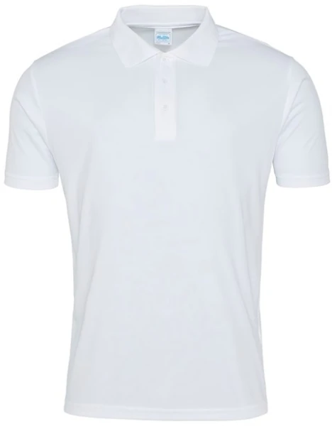 AWDis Cool Smooth Polo - White