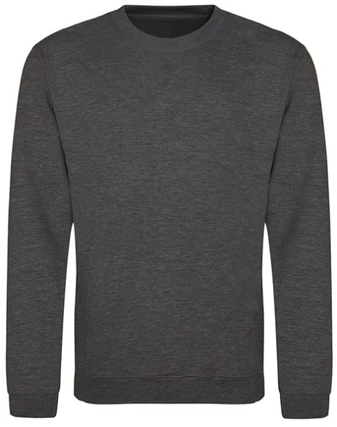 AWDis Crewneck Sweatshirt- Charcoal