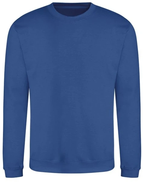 AWDis Crewneck Sweatshirt- Royal Blue