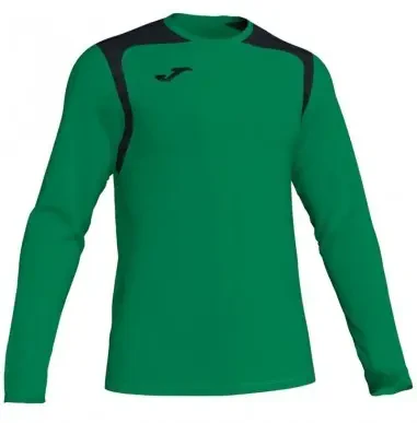 Joma Championship V Long Sleeve Shirt - Green/Black - Large (end of line)