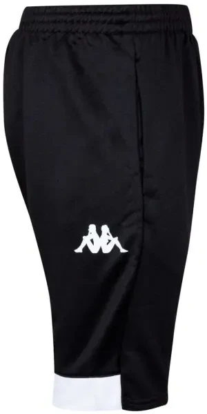 Kappa Mestre Training Shorts Adults - Black/White - Medium (end of line)