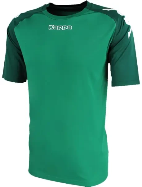 Kappa Paderno Short Sleeve Shirt - Green-Green Galapagos - XL