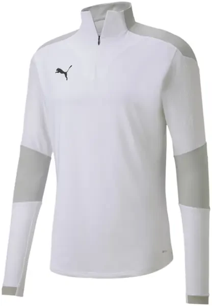 Puma Final Training 1/4 zip top - Puma White - Small (End of Line)