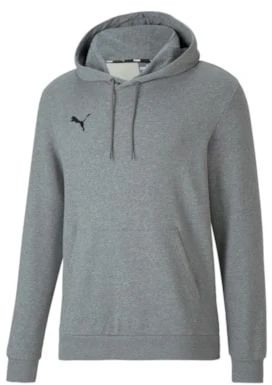 Puma teamGOAL Casuals Hoodie - Medium Grey Heather