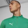 Puma teamFINAL 1/4 Zip Training Top - Sport Green